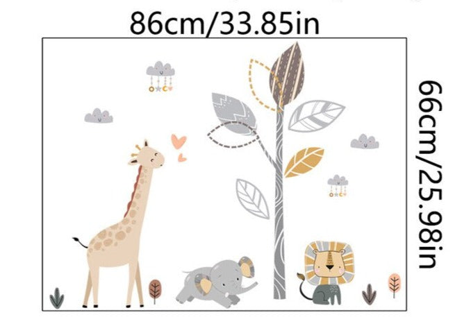 Stickers muraux Baby Animaux