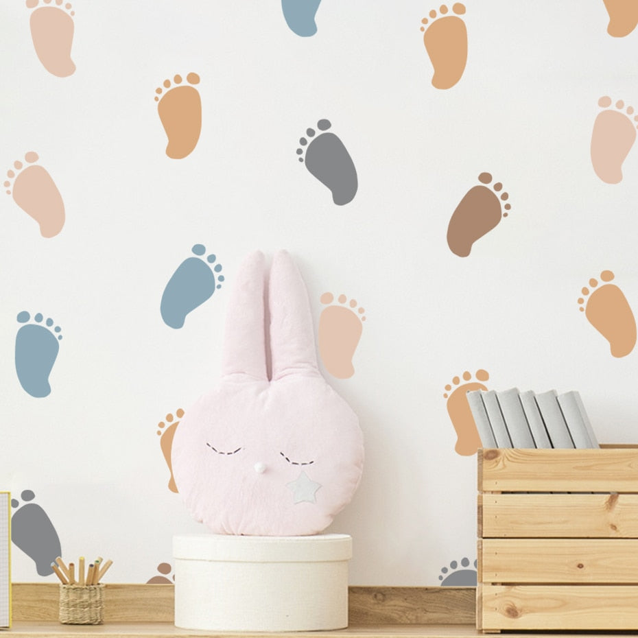 Stickers muraux Pieds de bébé